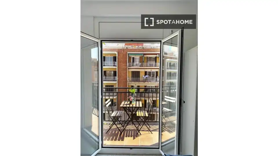 Terrasse von Wohnung zur Miete in Barcelona mit Klimaanlage, Heizung und Möbliert