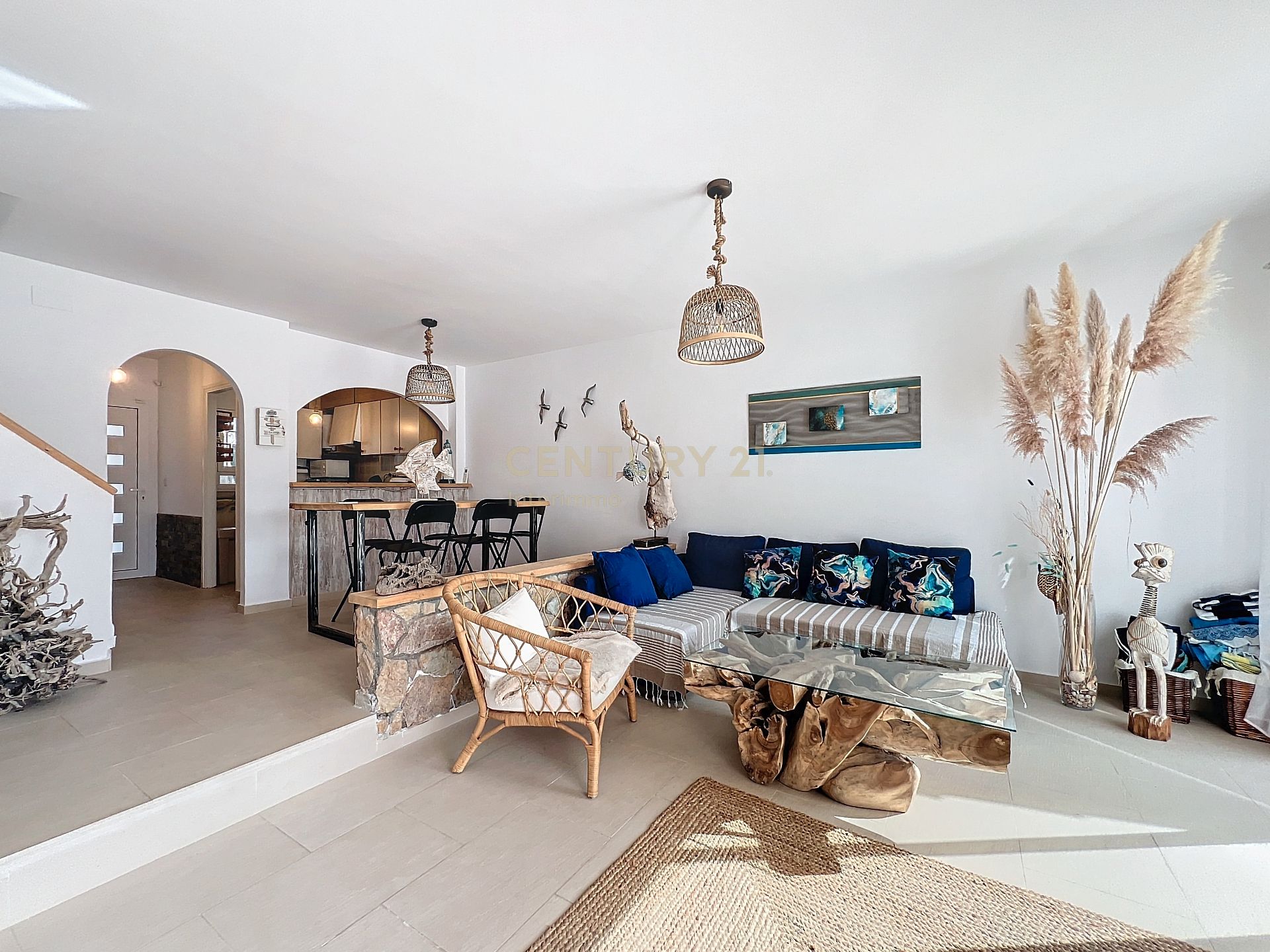 Sala d'estar de Casa o xalet en venda en Empuriabrava amb Aire condicionat, Calefacció i Terrassa