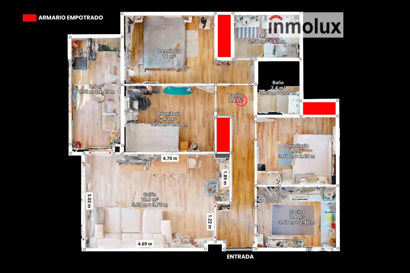 Flat for sale in Playa Muchavista