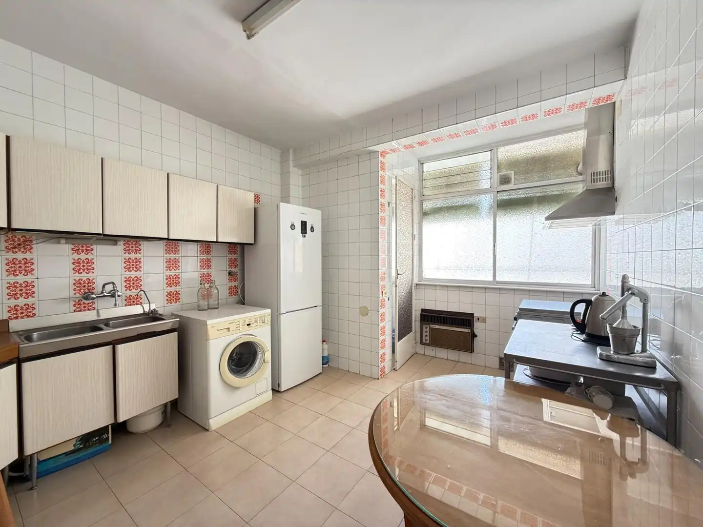 Cocina de Piso de alquiler en Murcia con Aire acondicionado, Terraza y Amueblado