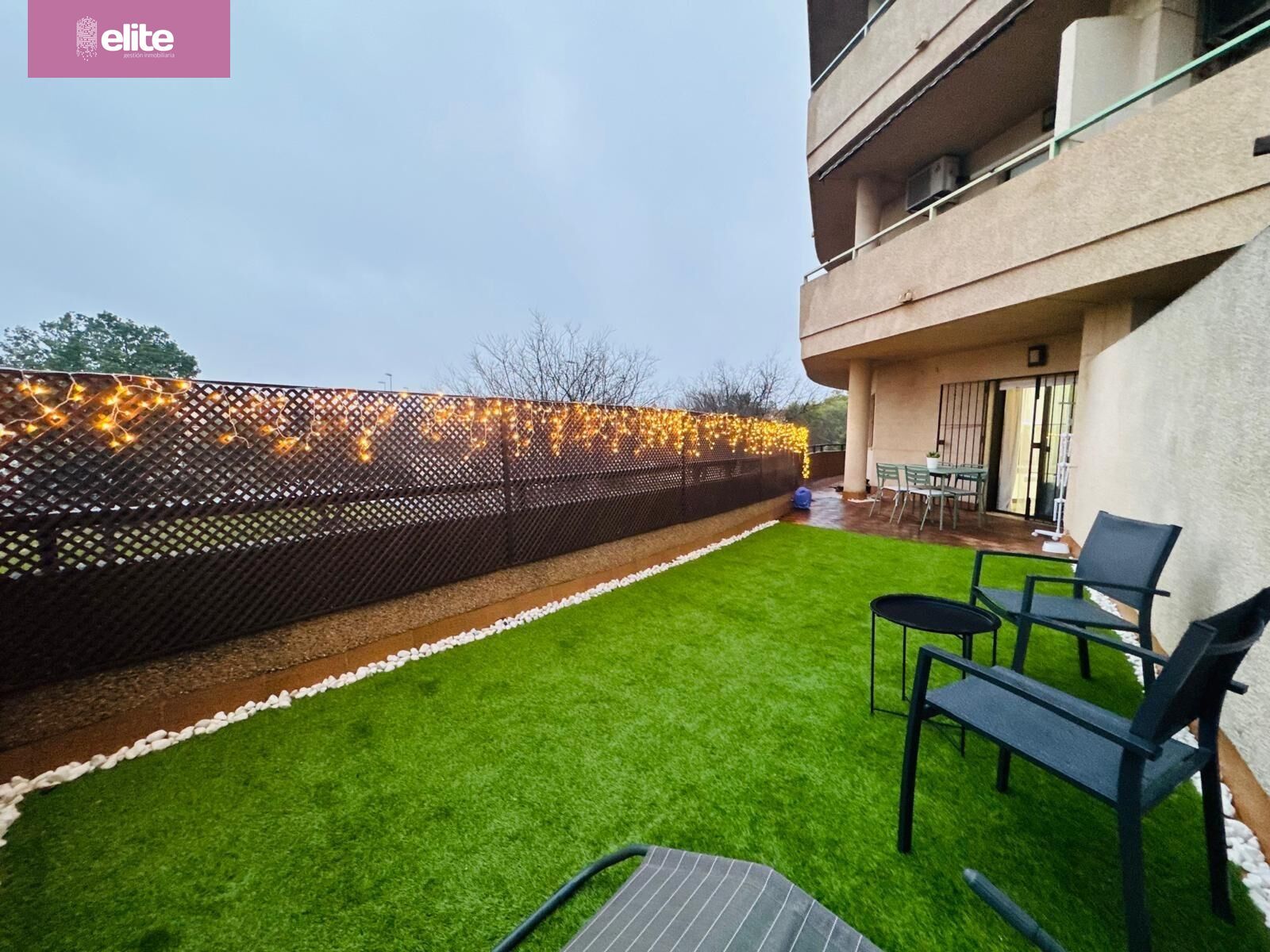 Terrasse von Wohnung zum Verkauf in Jerez de la Frontera mit Klimaanlage, Parkett und Terrasse