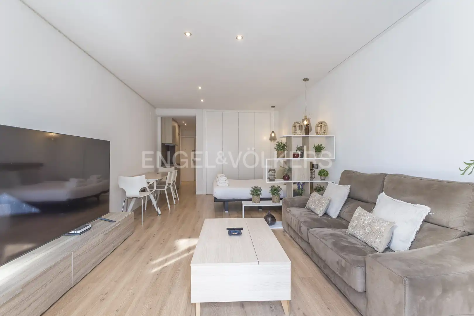 Sala de estar de Apartamento en venta en Madrid con Aire acondicionado, Calefacción y Balcón