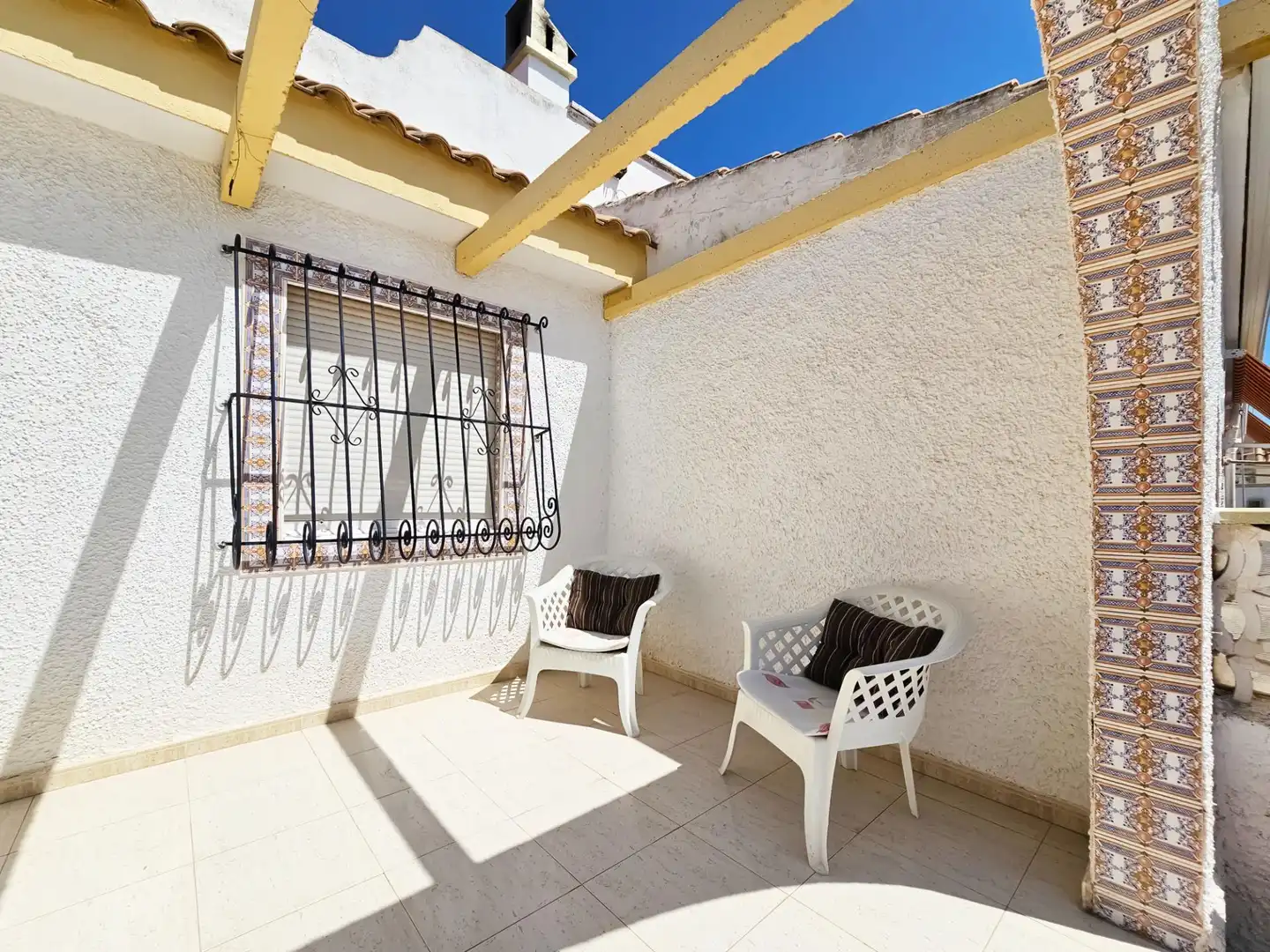 Terrace of Houses for sale in Santa Pola  with Private garden, Terrace and Furnished