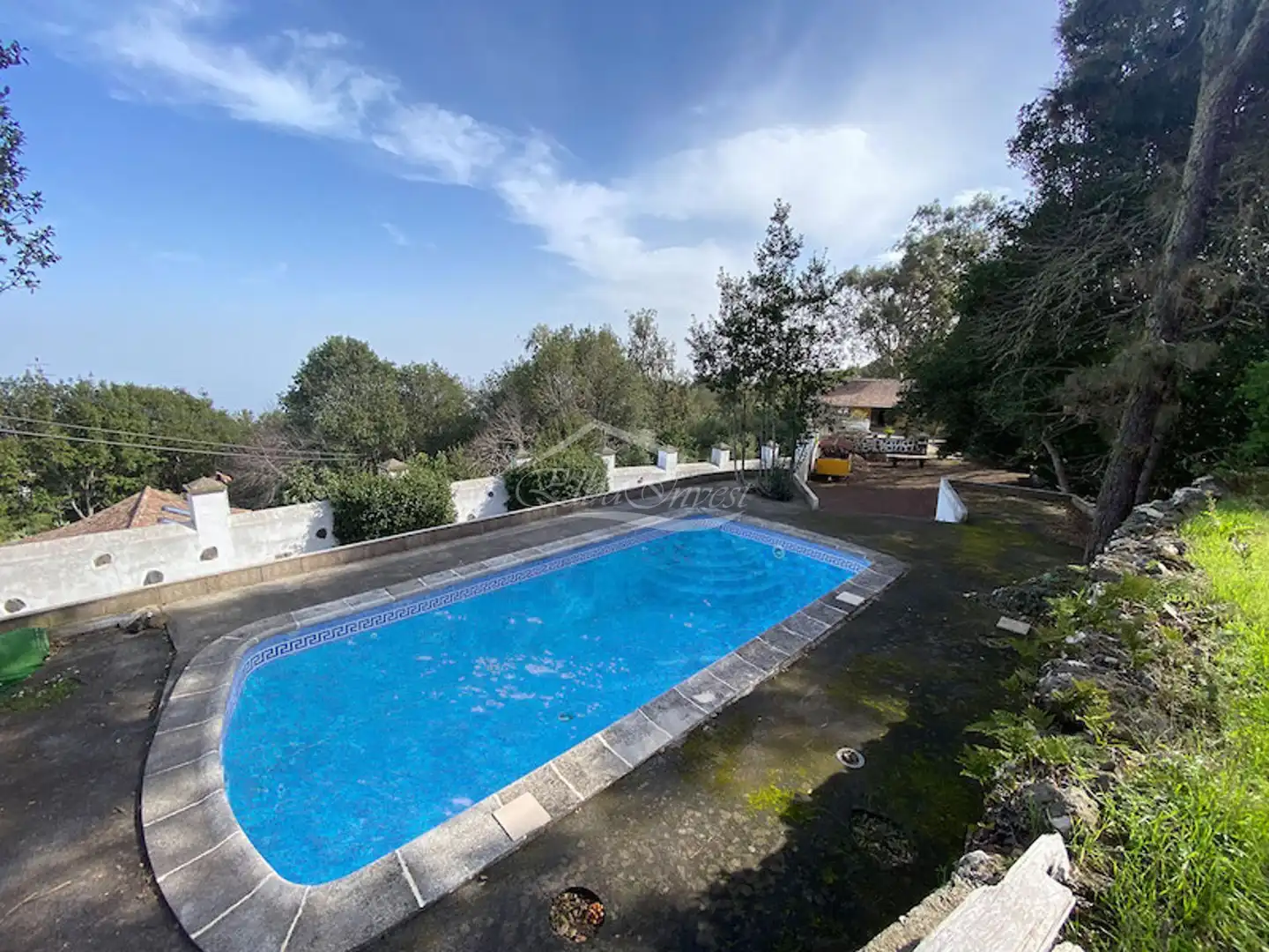 Piscina de Casa o xalet en venda en El Tanque amb Jardí privat, Terrassa i Traster