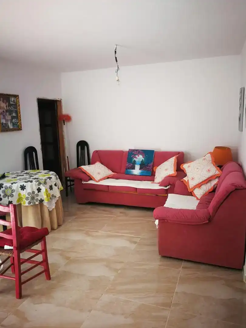 Sala d'estar de Casa adosada en venda en Navalvillar de Pela, Badajoz