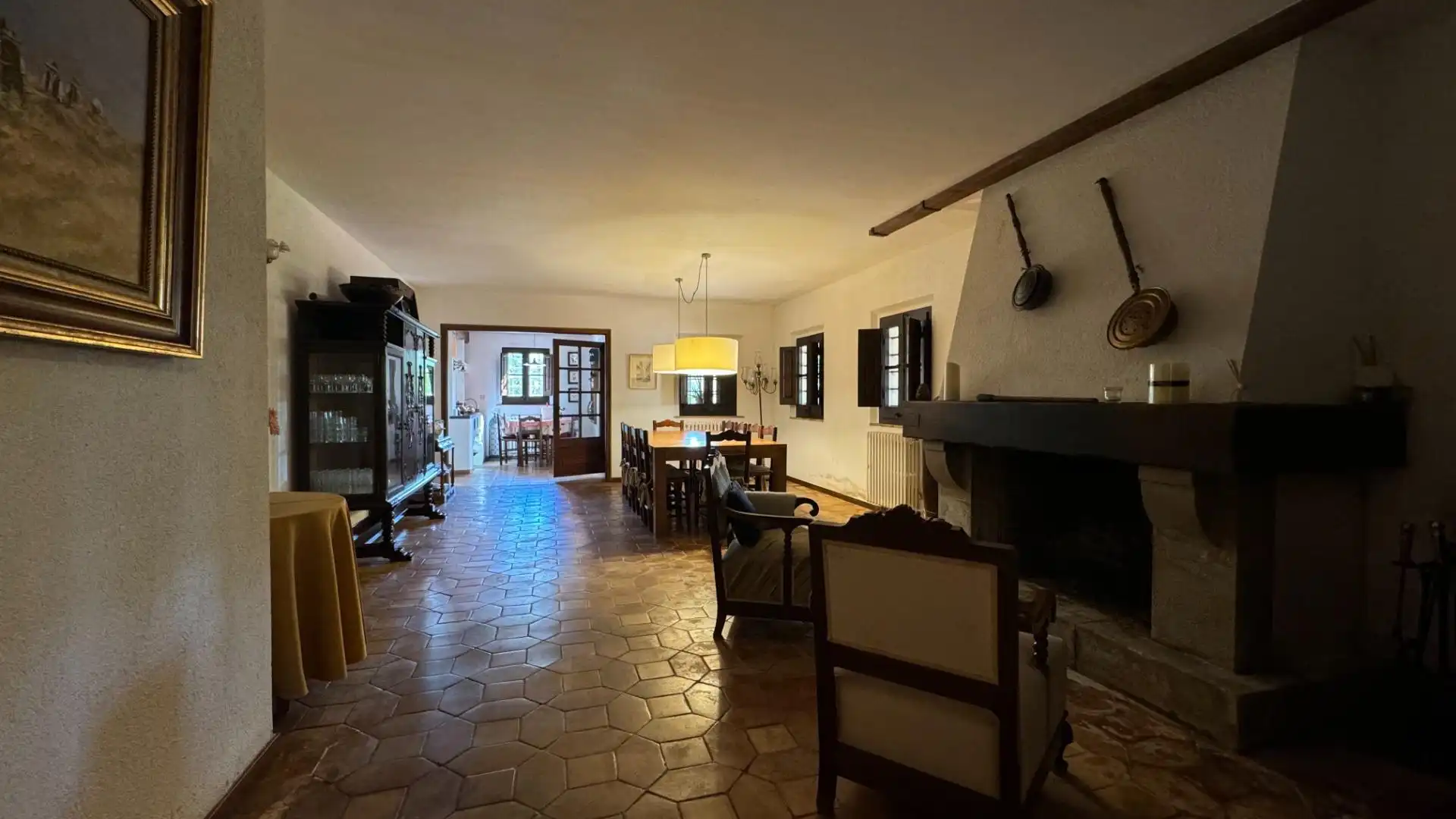 Comedor de Casa o chalet en venta en Llambilles con Calefacción, Jardín privado y Terraza