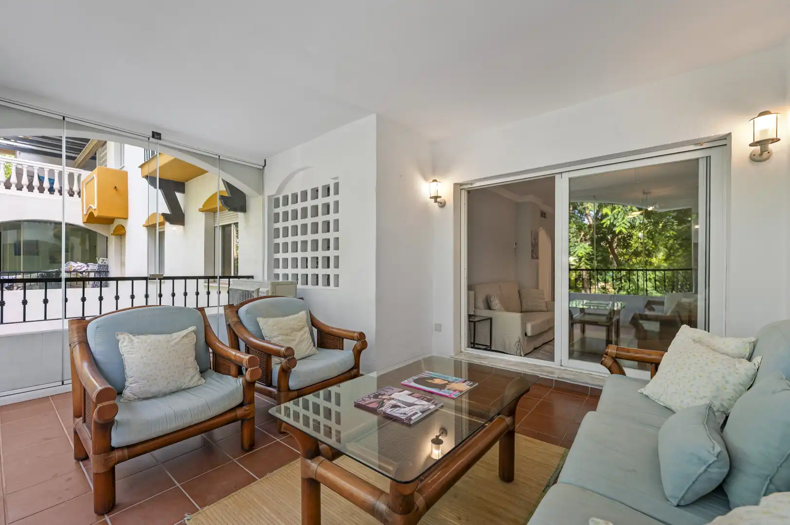 Terrace of Apartments for rent in Marbella  with Terrace, Swimming Pool and Community pool