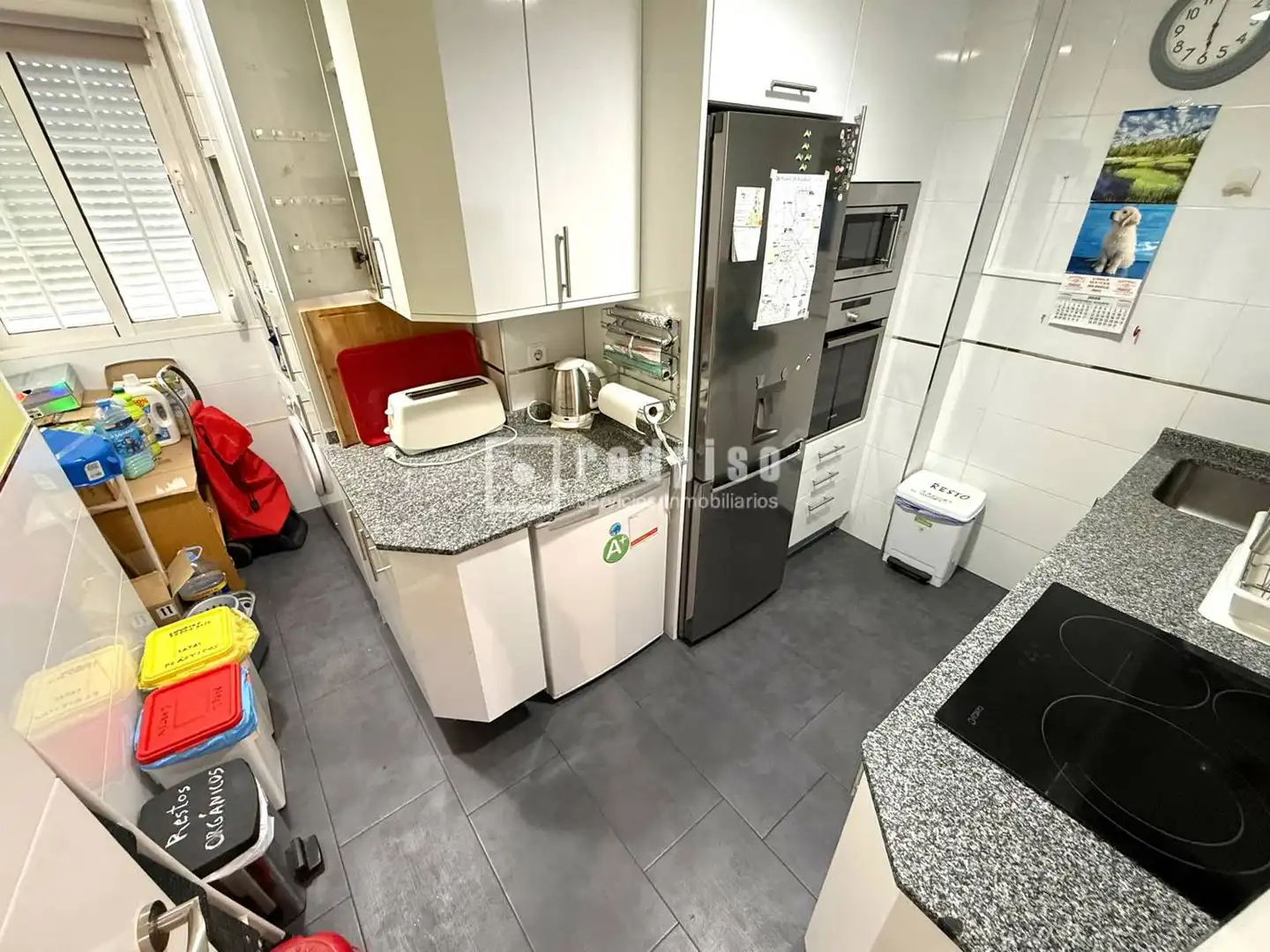 Kitchen of Flat for sale in Madrid  with Air Conditioner, Heating and Private garden
