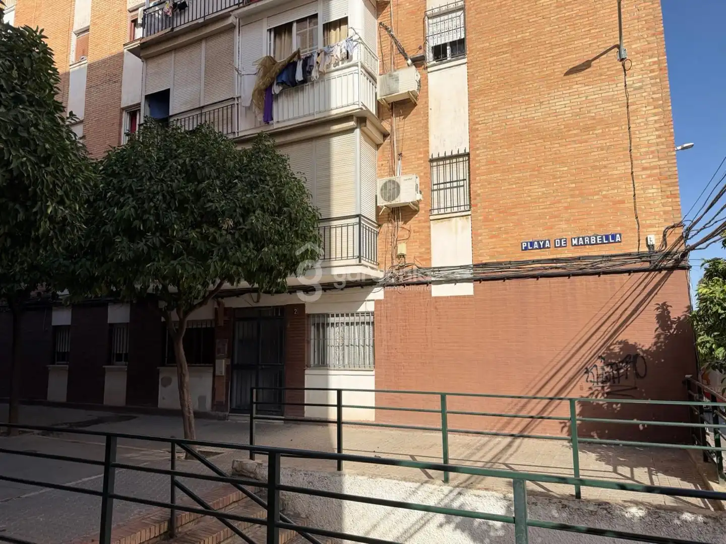 Vista exterior de Piso en venta en Sevilla con Terraza
