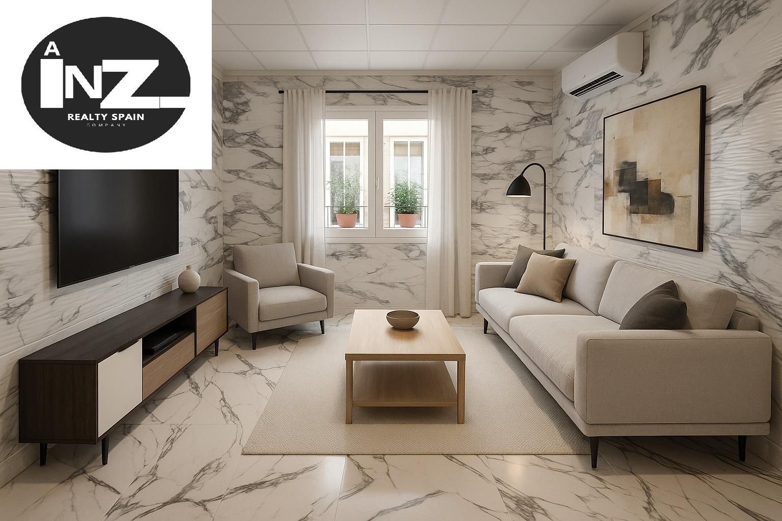 Living room of House or chalet for sale in  Murcia Capital  with Air Conditioner and Alarm