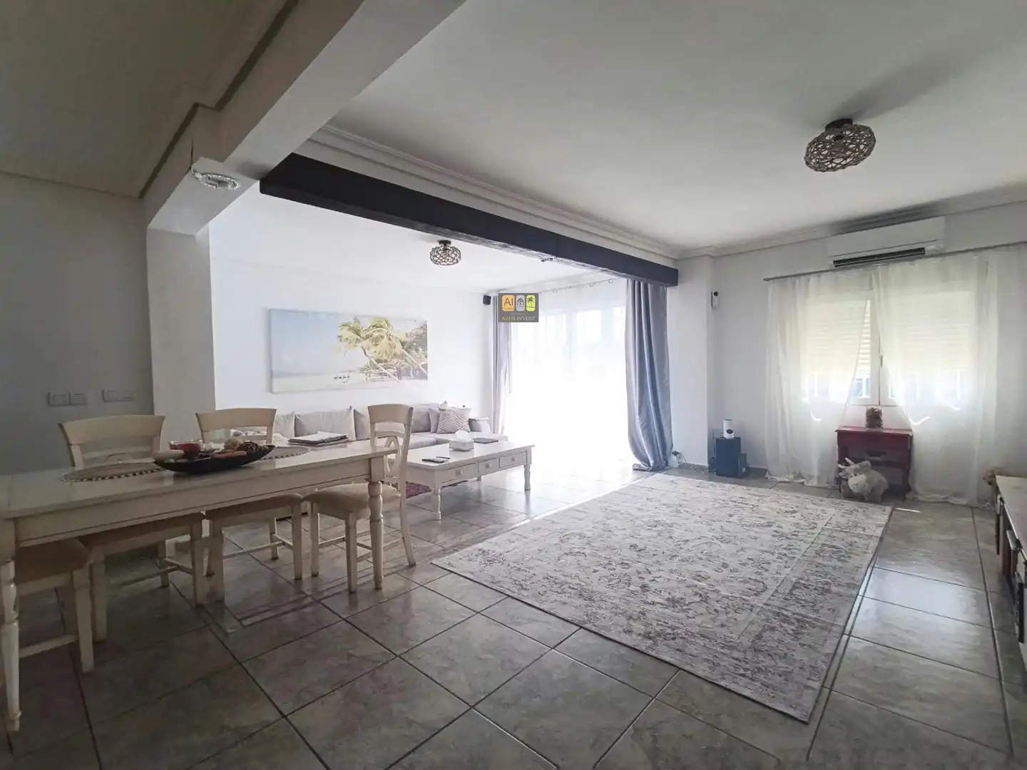 Wohnzimmer von Wohnungen zum Verkauf in Altea mit Klimaanlage, Heizung und Balkon