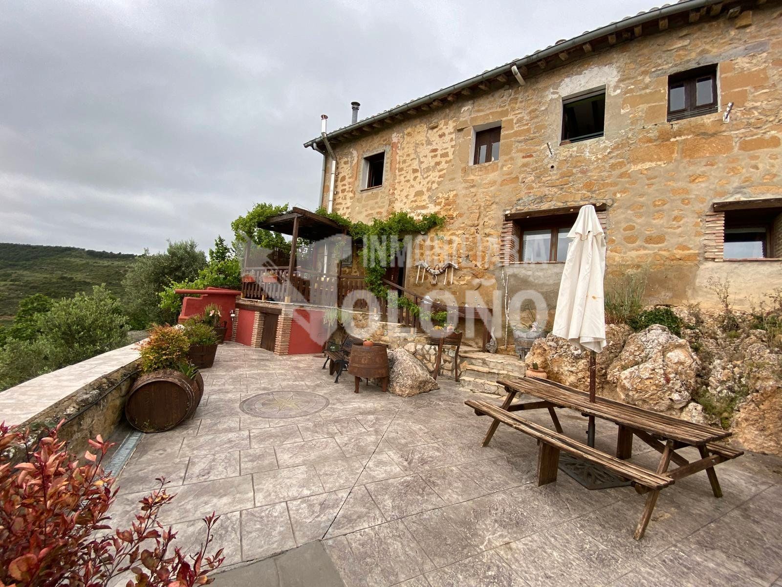 Terrace of Country house for sale in San Vicente de la Sonsierra  with Heating, Terrace and Storage room