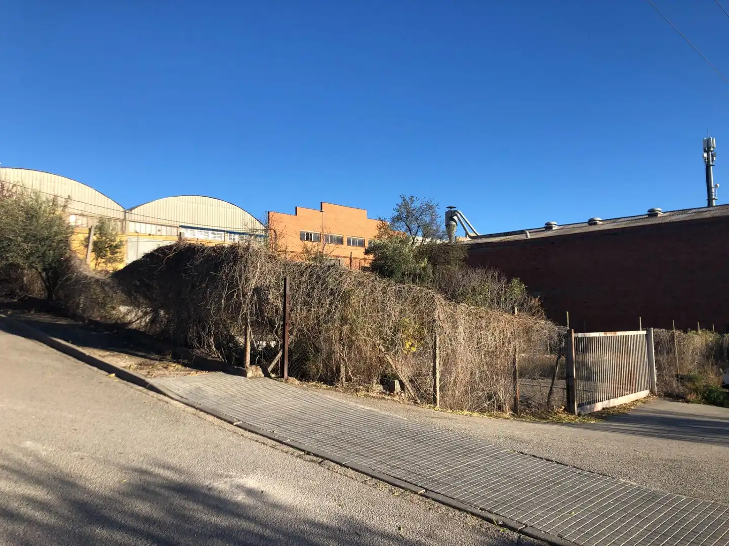 Vista exterior de Terreno industrial en venta en Esparreguera