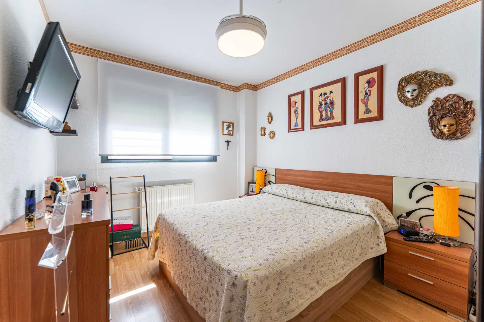 Bedroom of Ground floor for sale in Arroyomolinos (Madrid)  with Air Conditioner, Heating and Private garden
