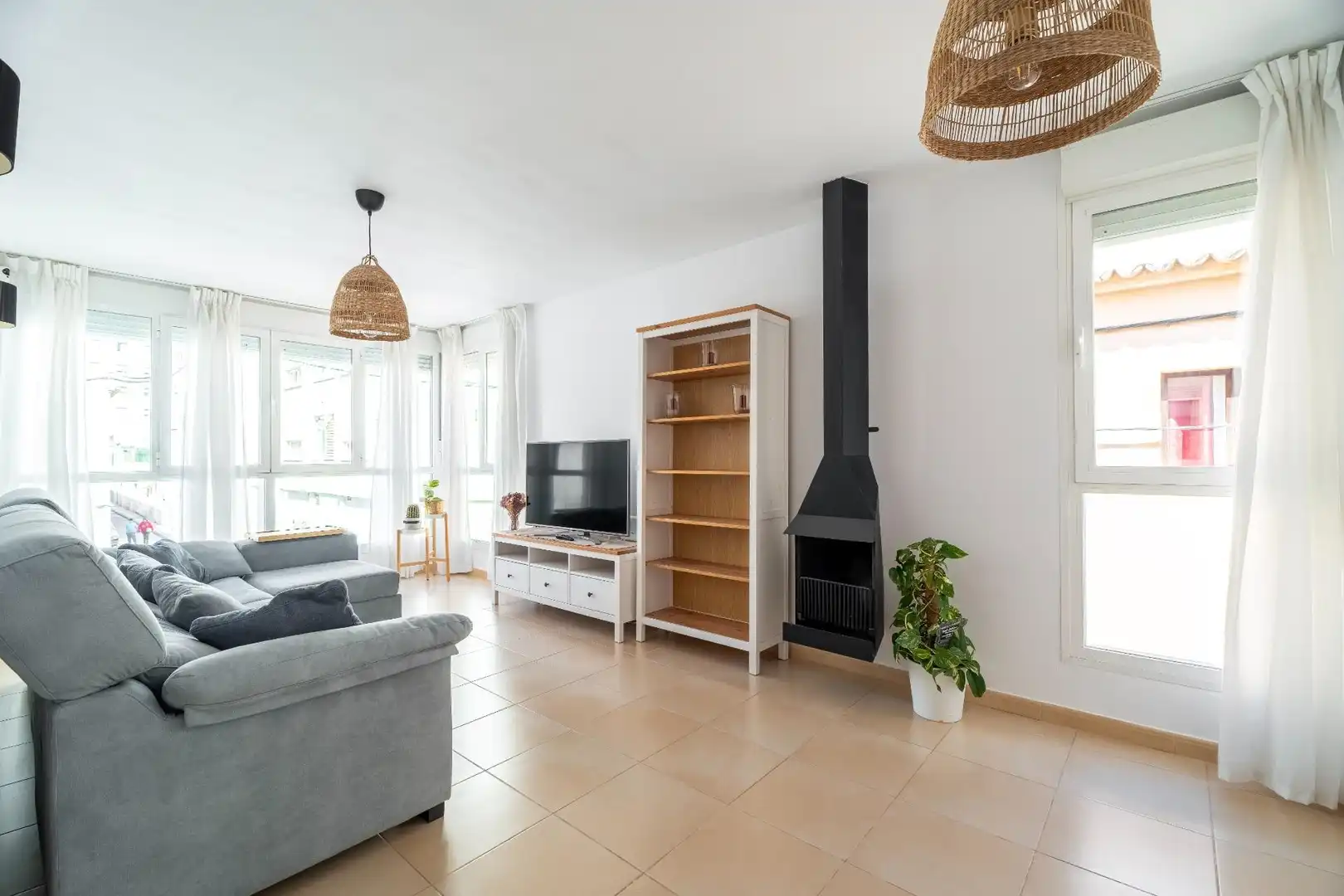 Living room of Attic for sale in  Palma de Mallorca  with Air Conditioner, Heating and Storage room