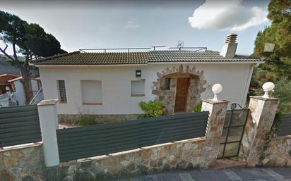 Exterior view of House or chalet for sale in Santa Cristina d'Aro  with Terrace and Balcony