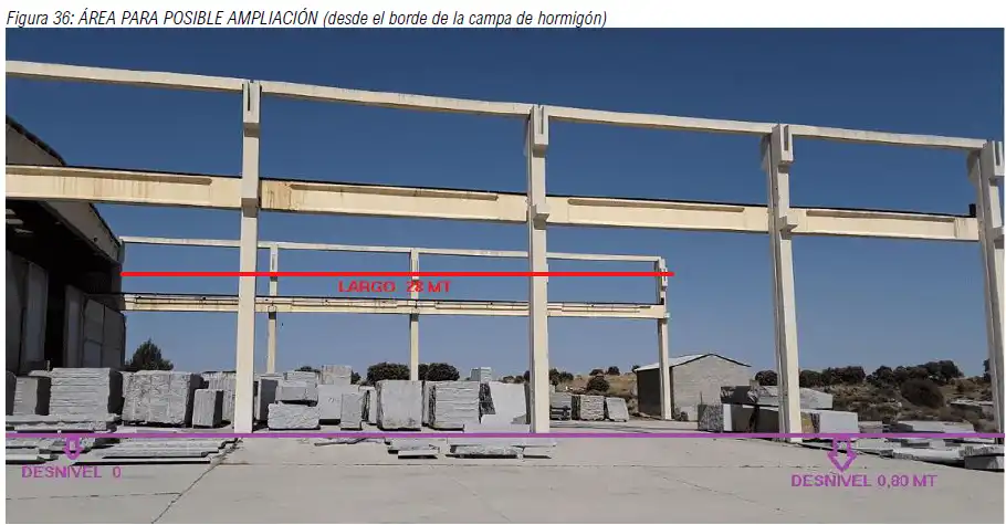 Vista exterior de Nave industrial en venta en Villacastín