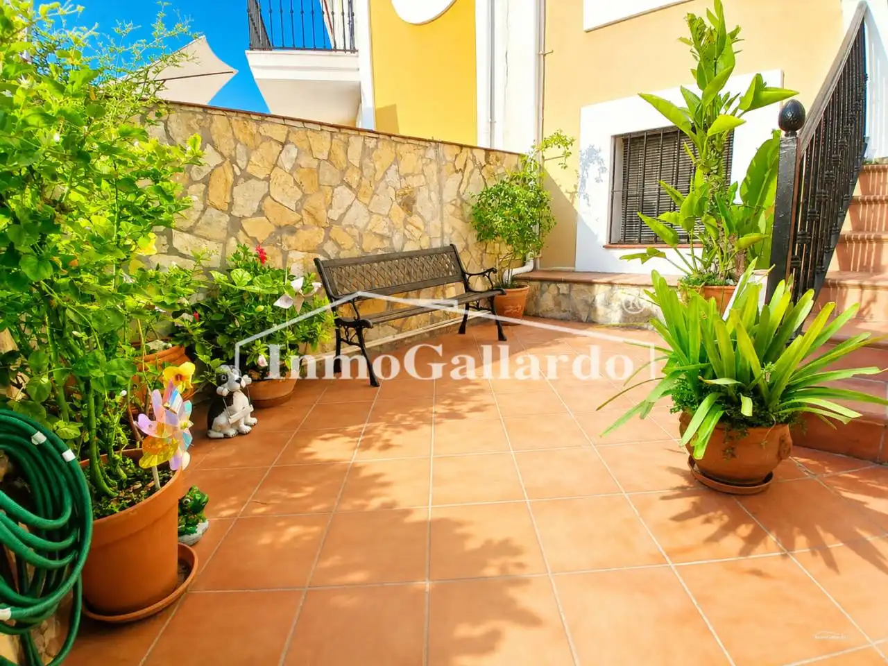 Terraza de Casa adosada en venta en Málaga con Aire acondicionado, Terraza y Piscina comunitaria