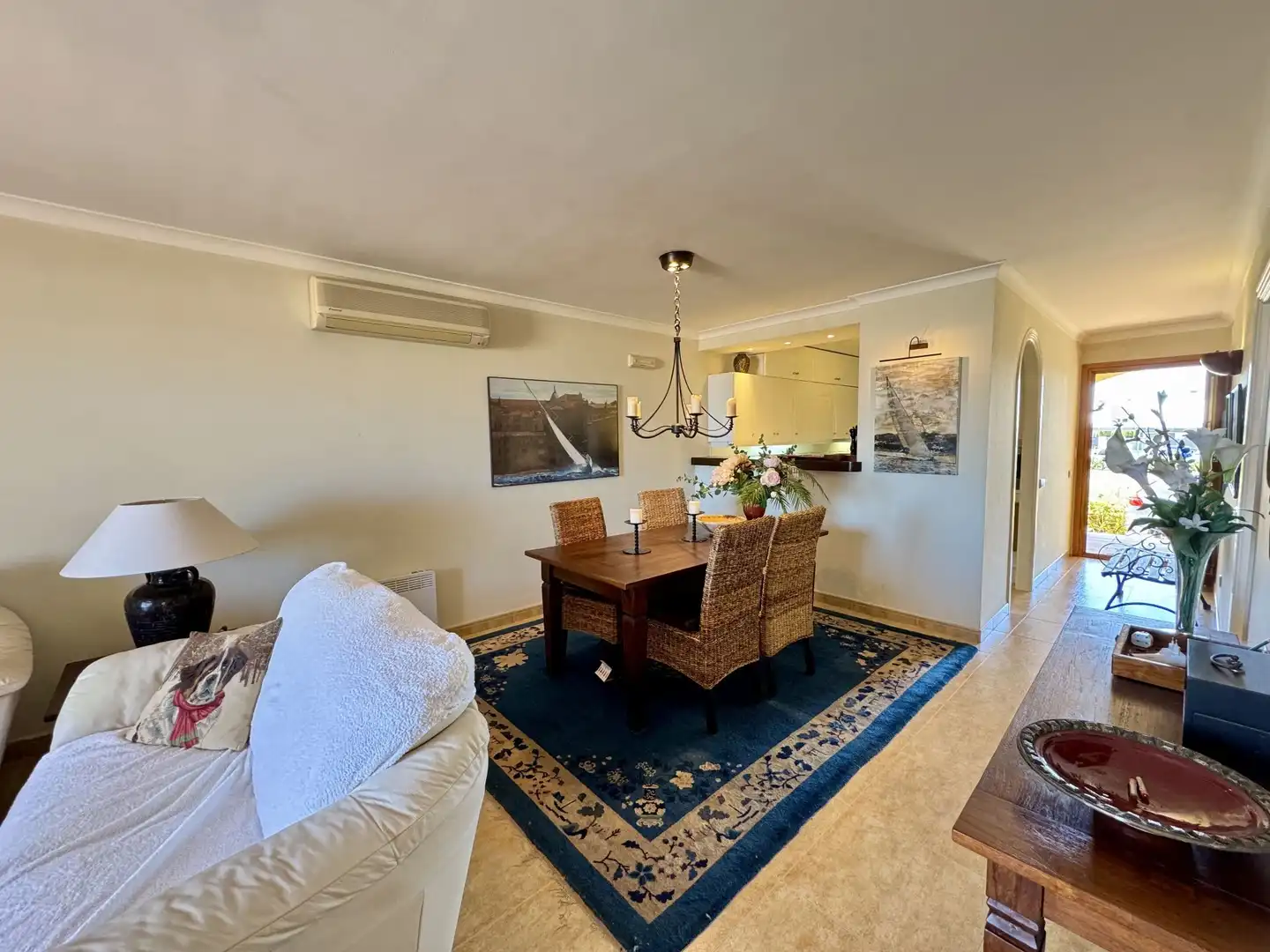 Comedor de Apartamento de alquiler en Campos con Aire acondicionado, Calefacción y Terraza