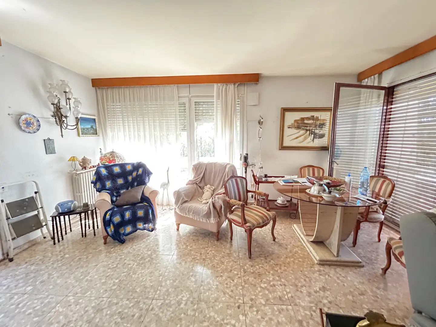 Sala de estar de Casa o chalet en venta en Valls con Jardín privado, Terraza y Piscina