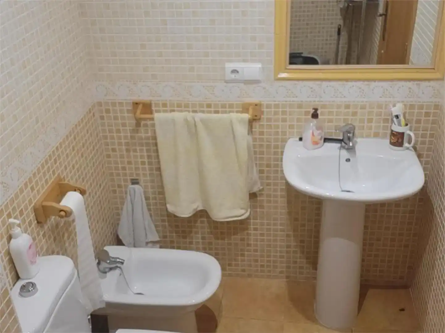Baño de Casa adosada en venta en Real con Trastero y Balcón