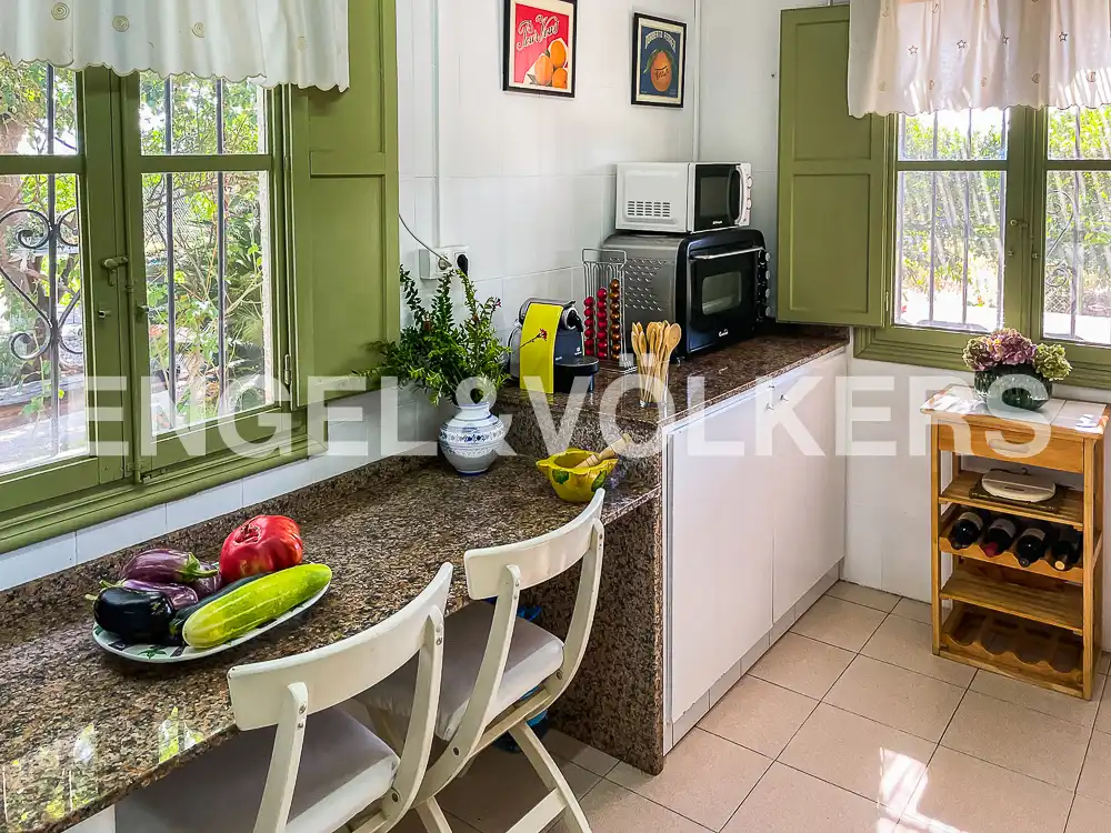Cocina de Casa o chalet en venta en Almazora / Almassora con Calefacción, Jardín privado y Terraza