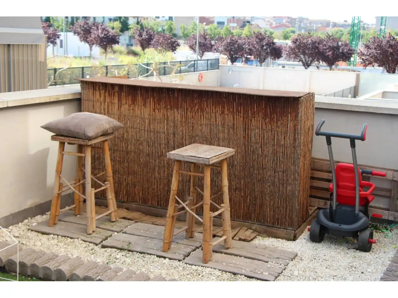 Terrasse von Wohnung zum Verkauf in Granollers mit Klimaanlage, Heizung und Terrasse