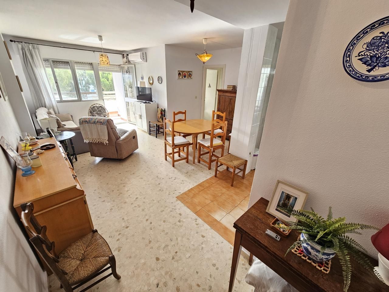 Sala de estar de Piso en venta en Chipiona con Terraza