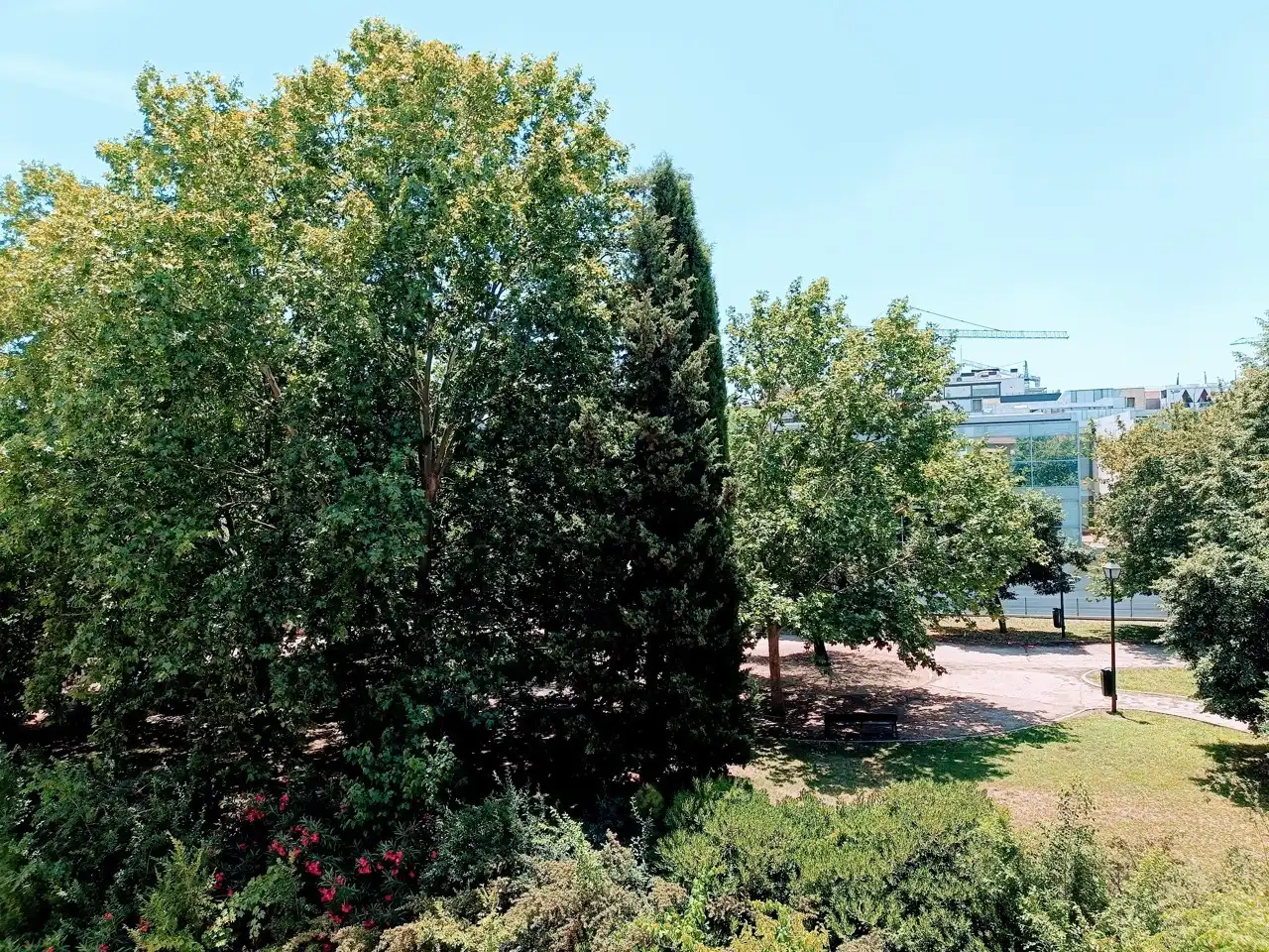 Garten von Wohnung zur Miete in Madrid mit Klimaanlage, Heizung und Abstellraum