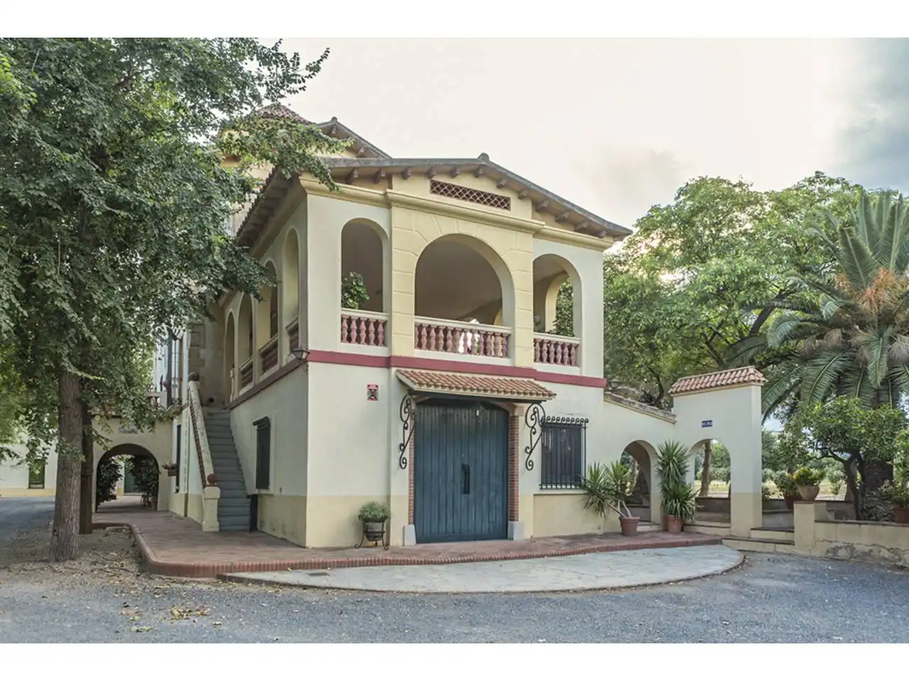 Vista exterior de Finca rústica en venda en Reus amb Aire condicionat, Jardí privat i Terrassa
