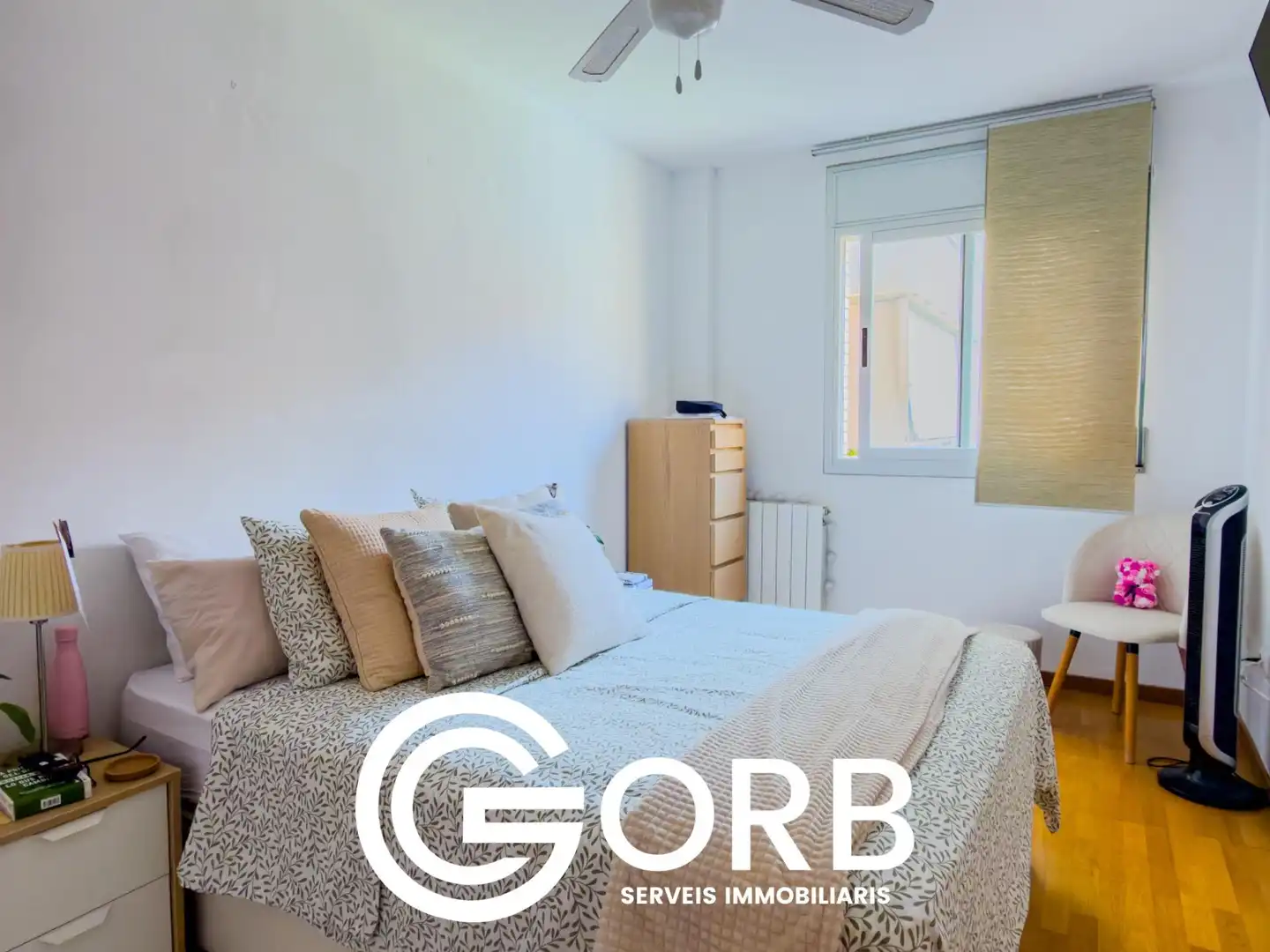 Bedroom of Flat for sale in Mataró  with Air Conditioner, Heating and Private garden