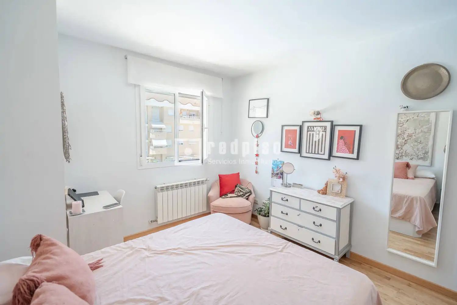 Schlafzimmer von Wohnung zum Verkauf in Arroyomolinos (Madrid) mit Klimaanlage, Heizung und Privatgarten