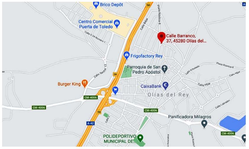 Vista exterior de Piso en venta en Olías del Rey