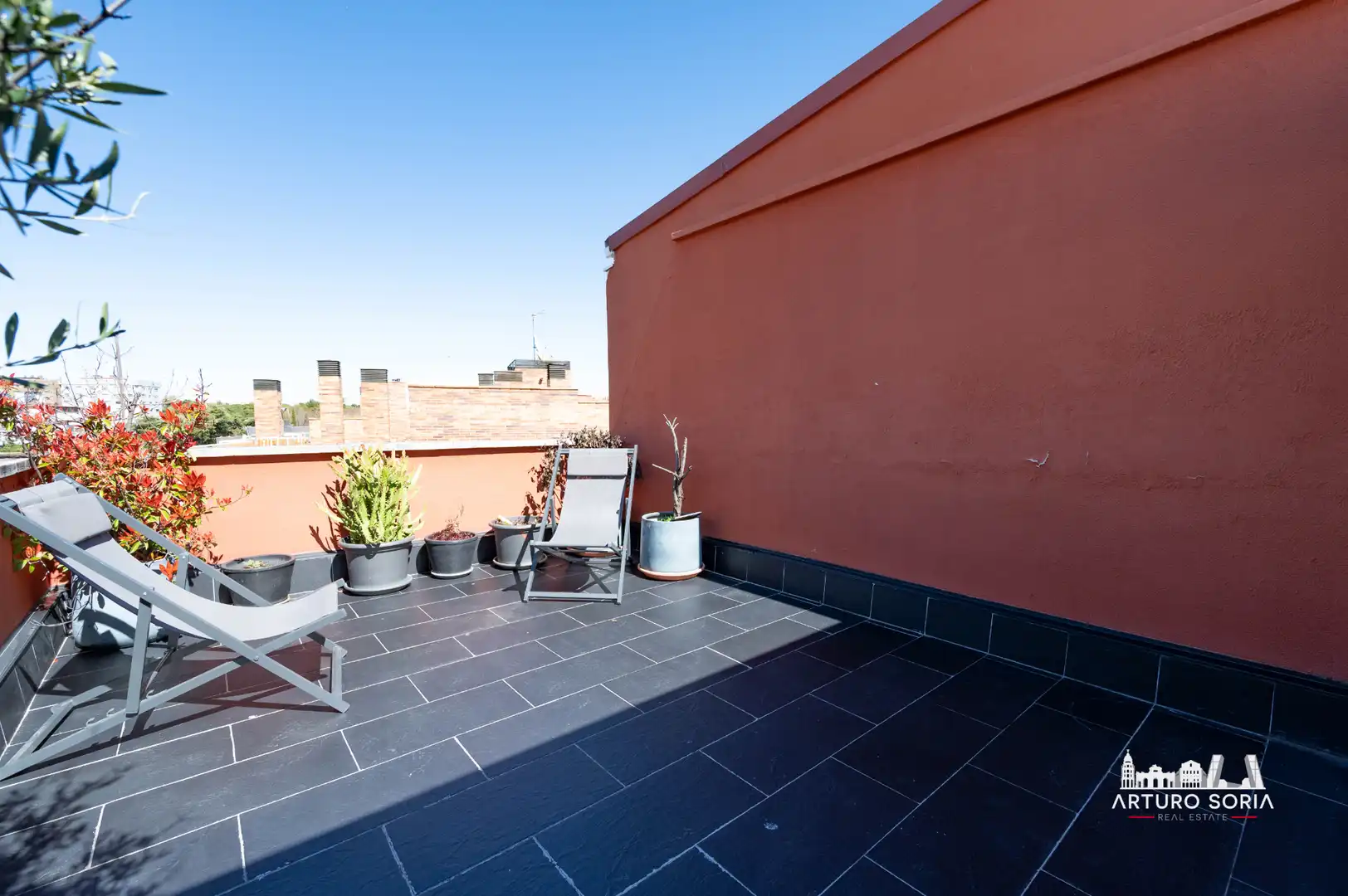 Terraza de Ático en venta en Madrid con Aire acondicionado, Terraza y Trastero