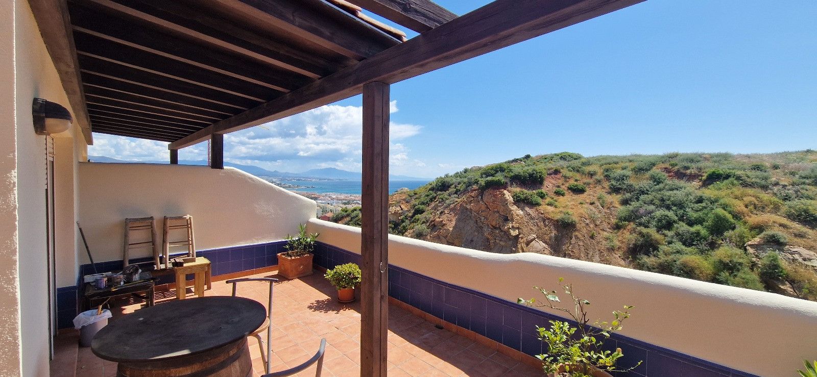 Terrace of Attic for sale in Manilva  with Air Conditioner, Terrace and Swimming Pool