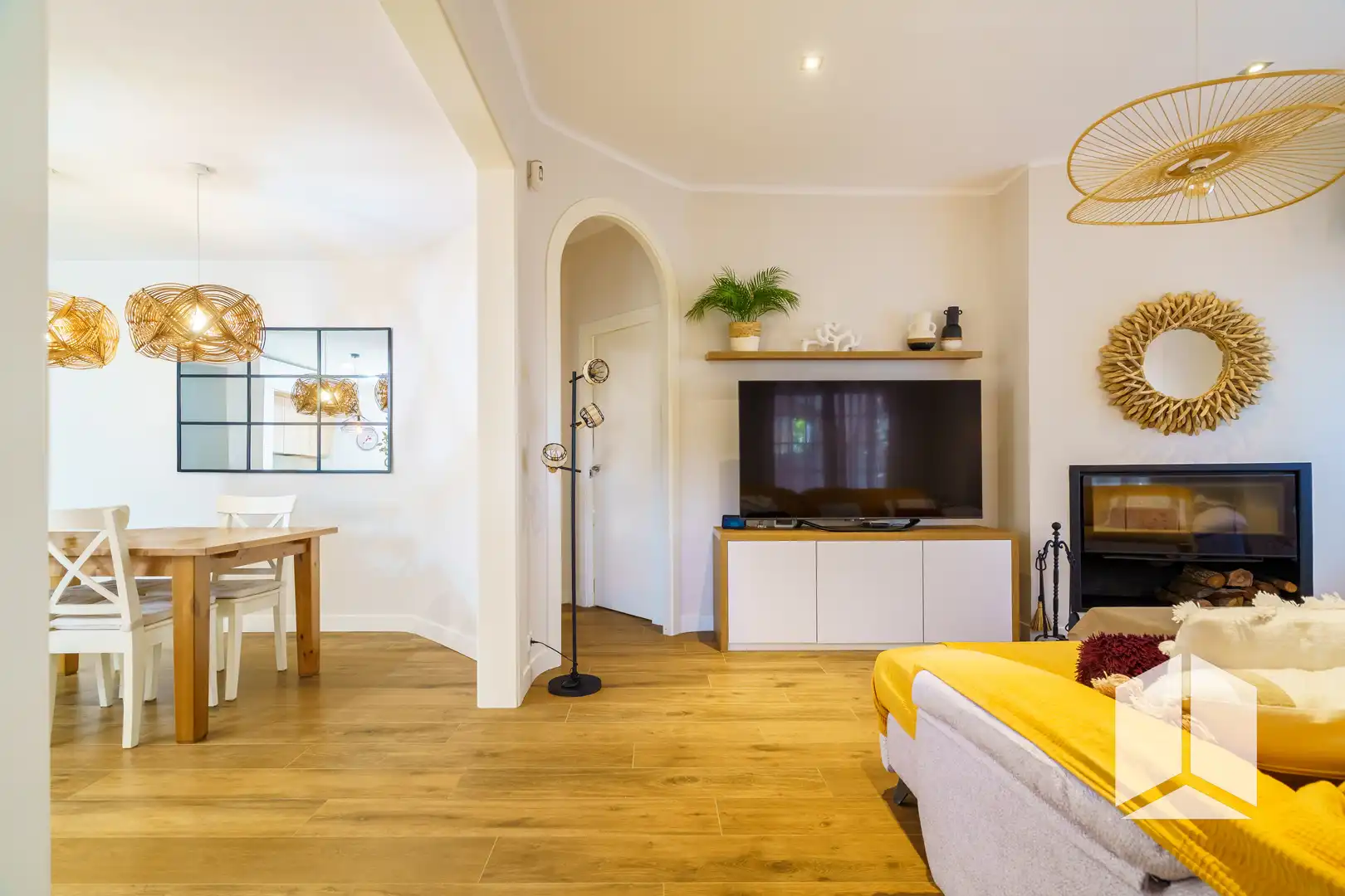 Sala de estar de Casa o chalet en venta en Castelldefels con Terraza