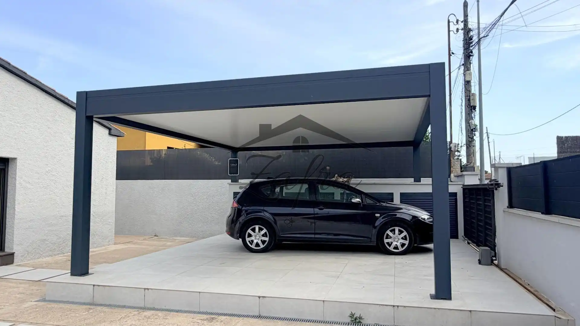 Aparcament de Casa o xalet en venda en Santa Coloma de Farners amb Aire condicionat, Calefacció i Jardí privat