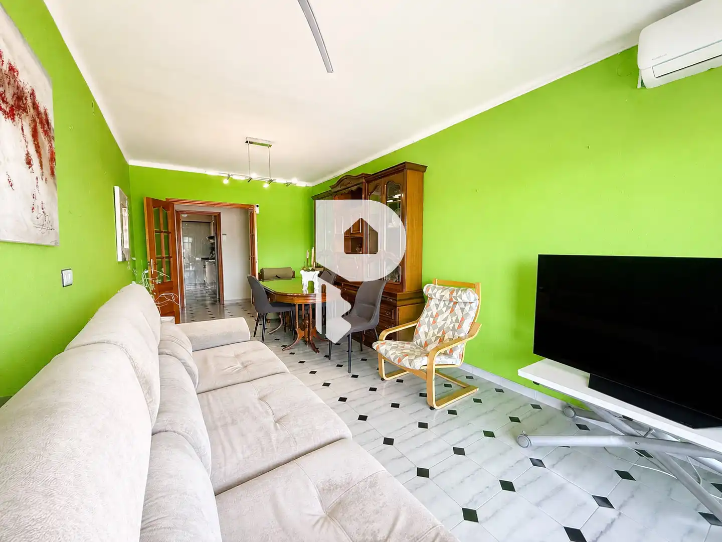 Living room of Flat for sale in Sant Vicenç Dels Horts  with Air Conditioner, Heating and Terrace