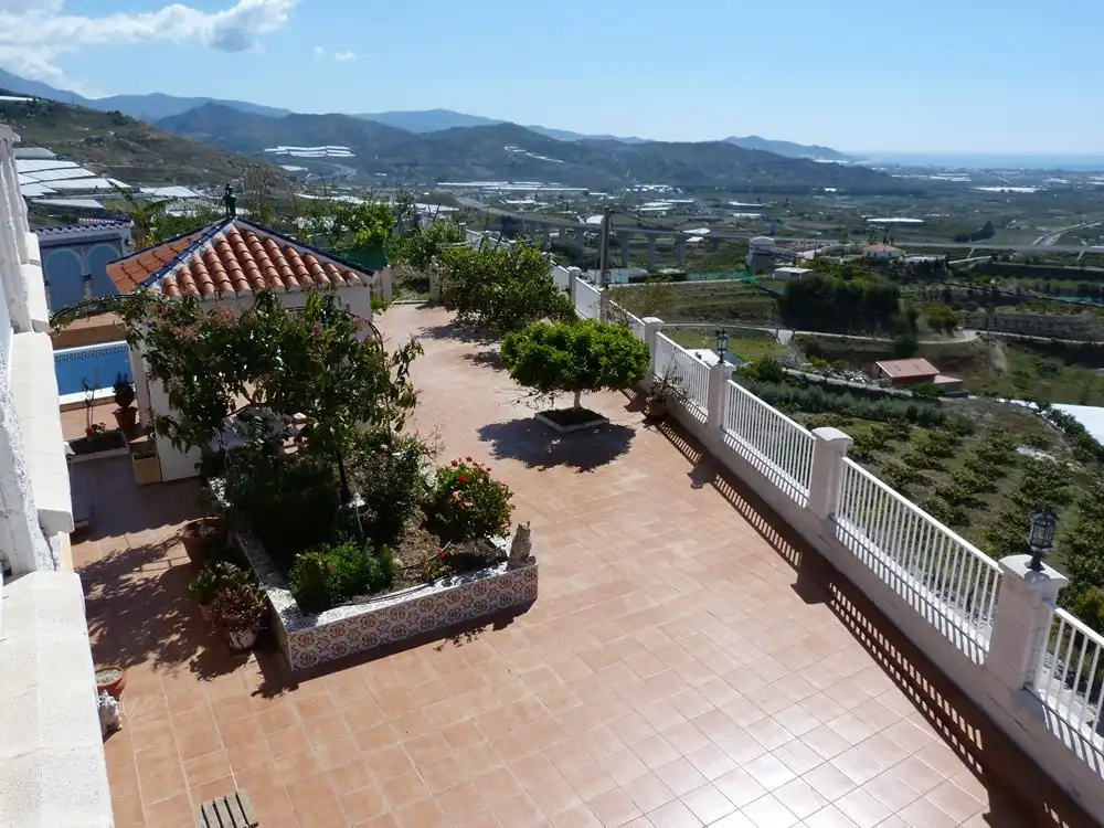 Terraza de Finca rústica en venta en Salobreña con Aire acondicionado, Calefacción y Terraza