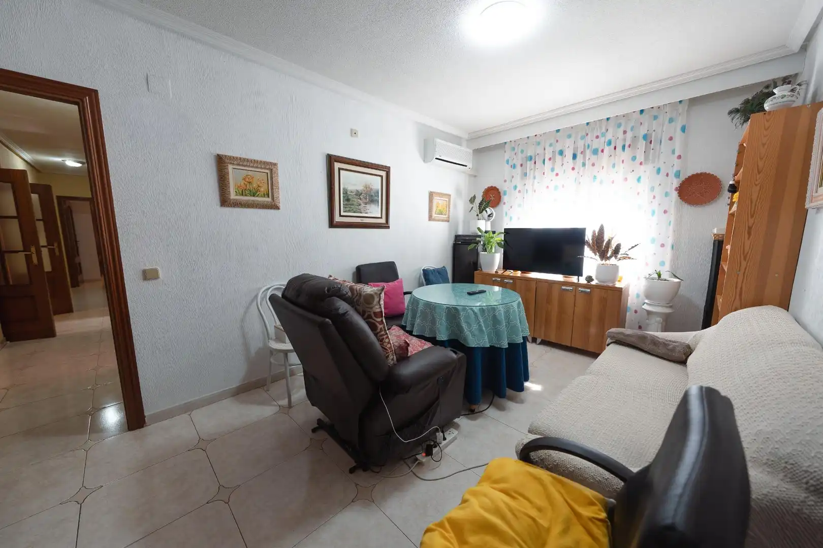 Sala d'estar de Finca rústica en venda en Carranque amb Aire condicionat, Calefacció i Jardí privat