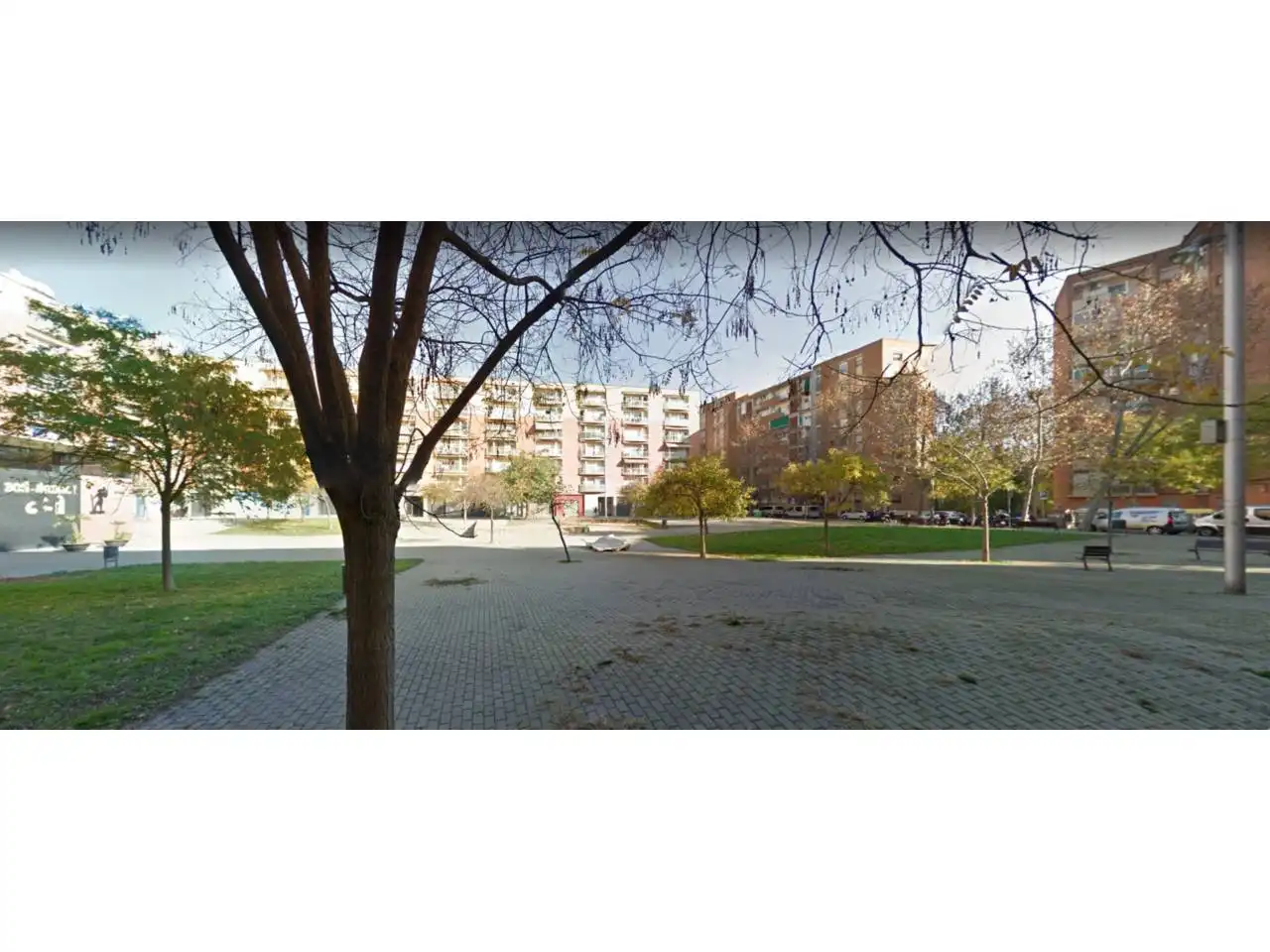 Vista exterior de Piso de alquiler en Barcelona con Parquet, Terraza y Amueblado