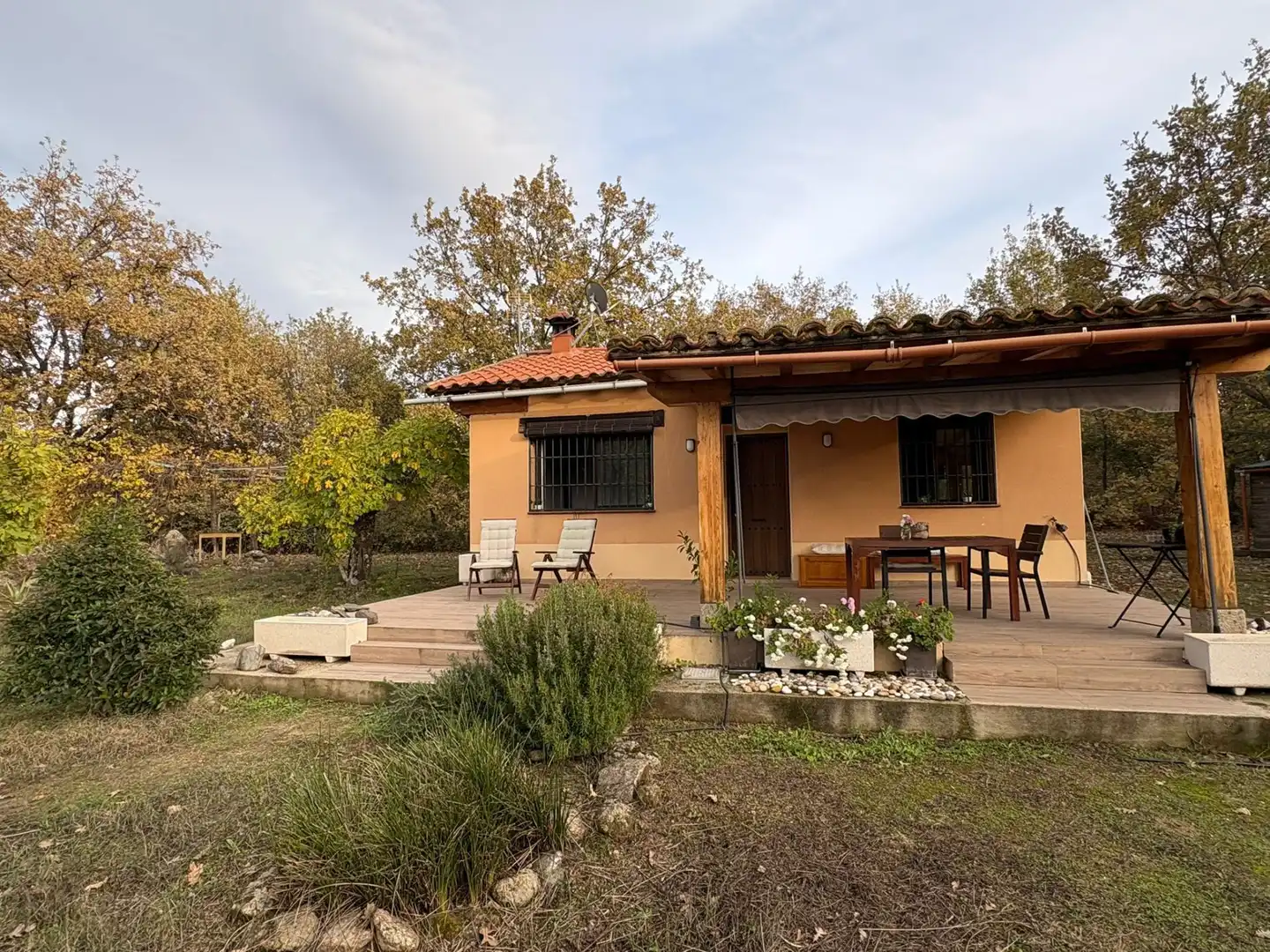 Jardín de Casa o chalet en venta en Villanueva de la Vera con Aire acondicionado y Jardín privado