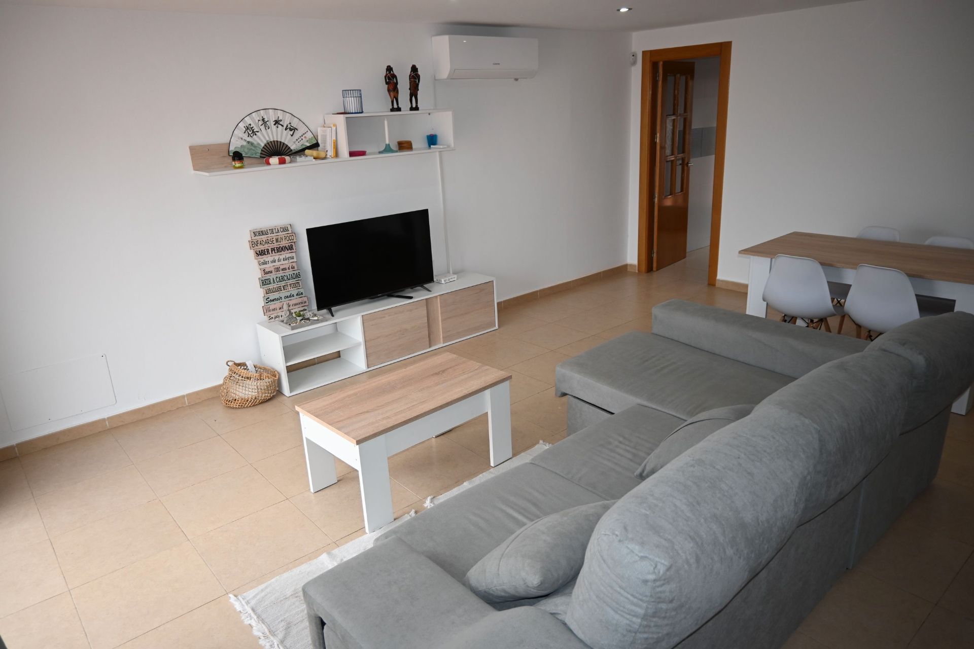 Living room of Single-family semi-detached for sale in La Manga del Mar Menor  with Air Conditioner, Heating and Terrace