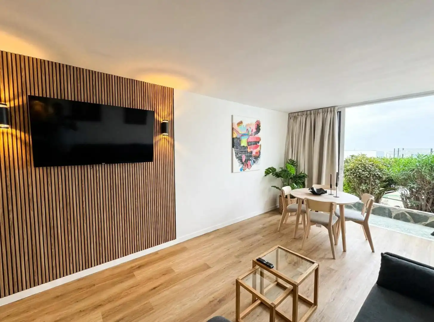 Sala d'estar de Estudi de lloguer en San Agustín - Bahía Feliz