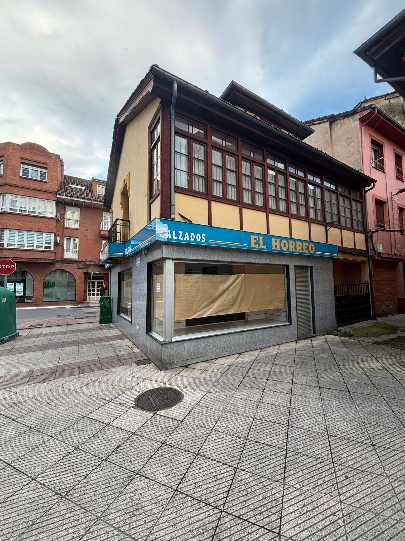 Vista exterior de Edifici en venda en Langreo