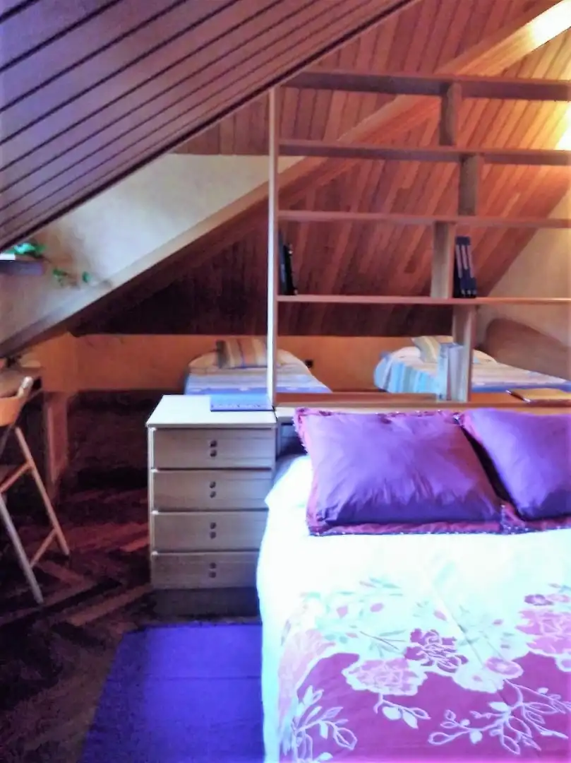 Schlafzimmer von Haus oder Chalet zur Miete in Castro-Urdiales mit Heizung, Privatgarten und Terrasse