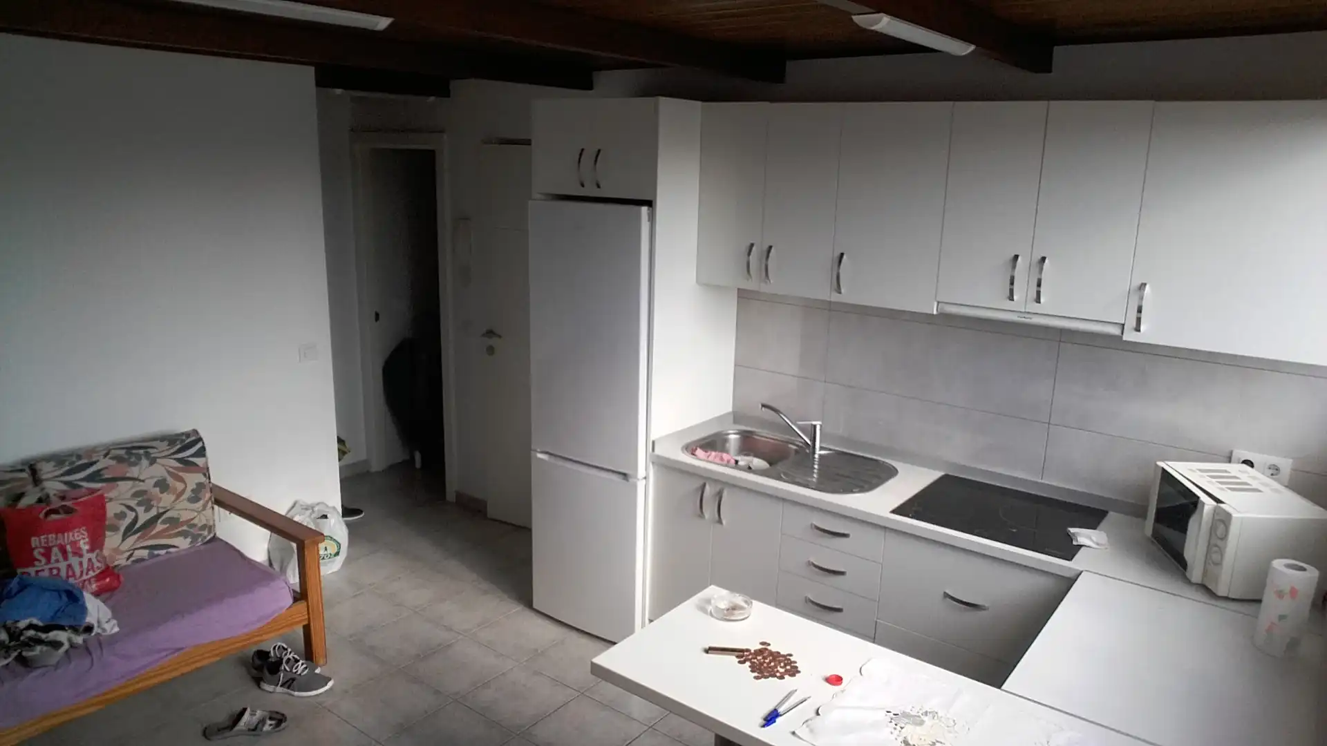 Kitchen of Apartments for rent in Las Palmas de Gran Canaria  with Storage room, Furnished and Washing machine
