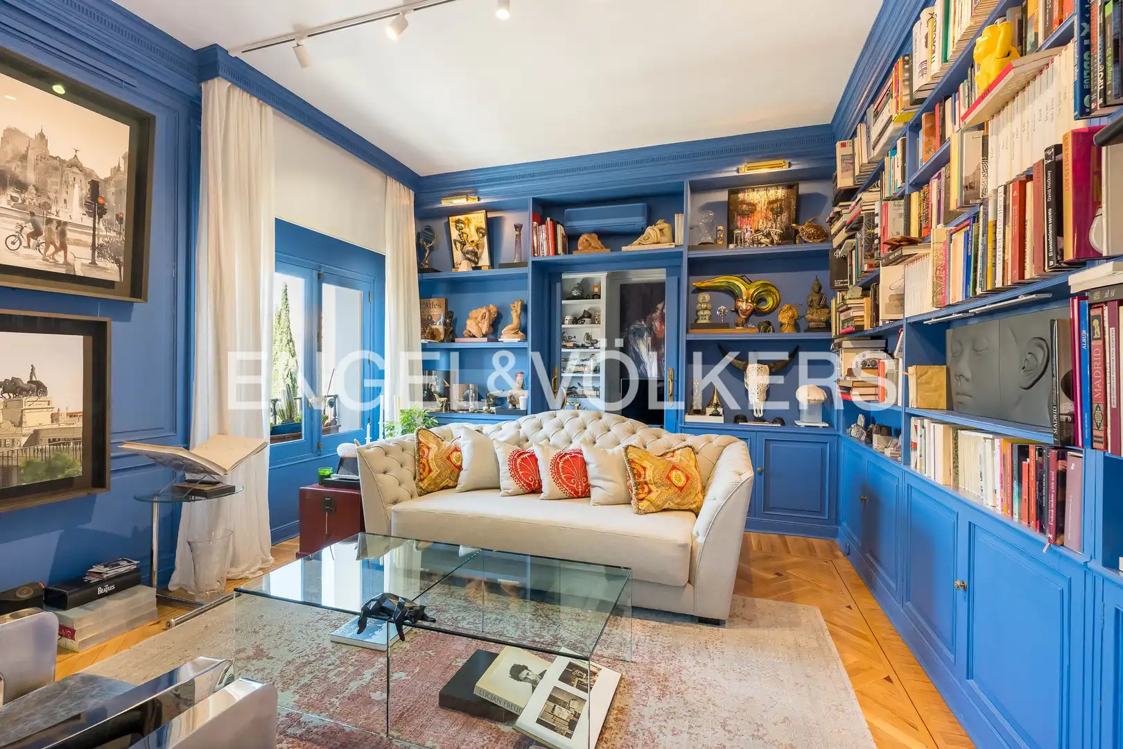 Sala de estar de Piso en venta en Madrid con Aire acondicionado, Calefacción y Parquet