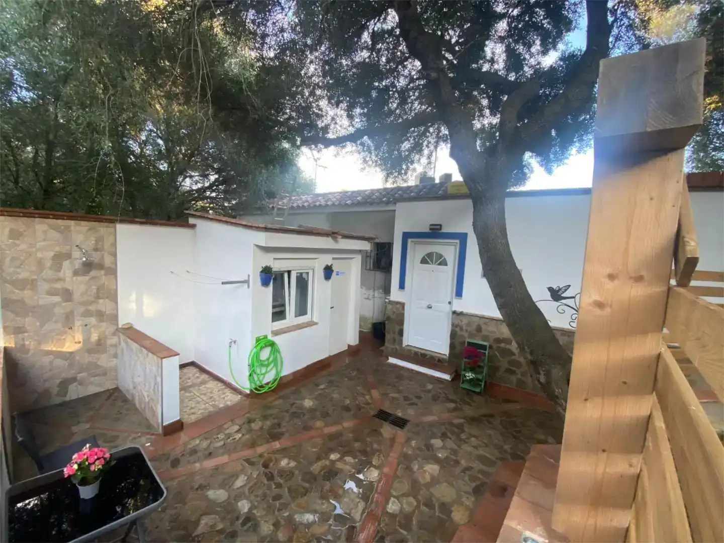 Jardín de Piso de alquiler en Tarifa con Aire acondicionado, Jardín privado y Amueblado