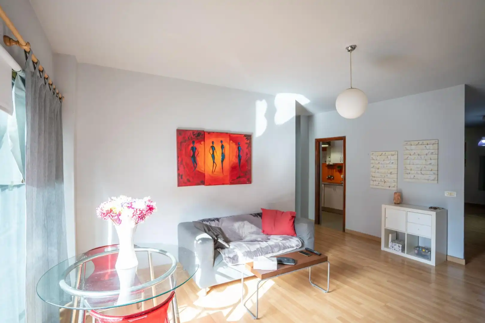 Sala de estar de Piso en venta en Santa Cruz de Tenerife con Trastero, Amueblado y Balcón